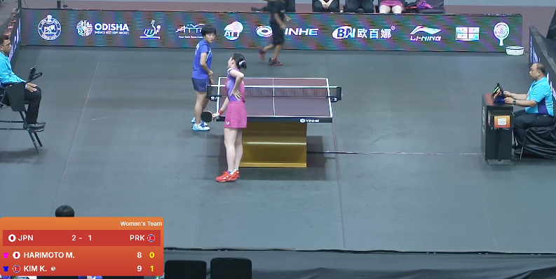 难扳回一局, 但金琴英的